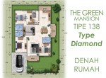 Denah Diamond Tipe 138